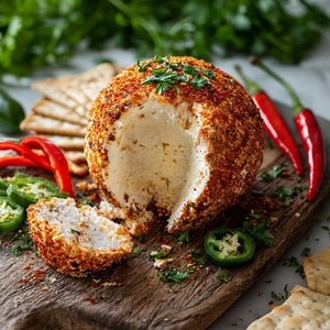 Sweet Hot Pepper Jelly Cheeseball