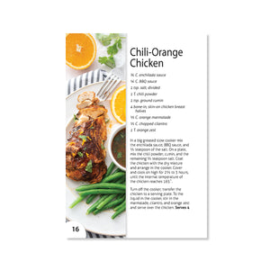 Chili-Orange Chicken, Serves 4.