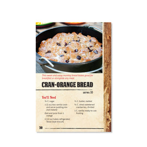 Page 30 is a recipe for Cran-Orange Bread. This sweet and sassy monkey bread tastes good for breakfast or alongside any meal.