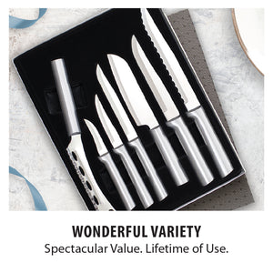 The Rada Cutlery Starter gift set. Wonderful variety. Spectacular value. Lifetime of use.