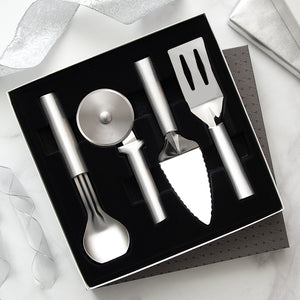 Rada Cutlery Ultimate Utensil Gift Set with silver handles.