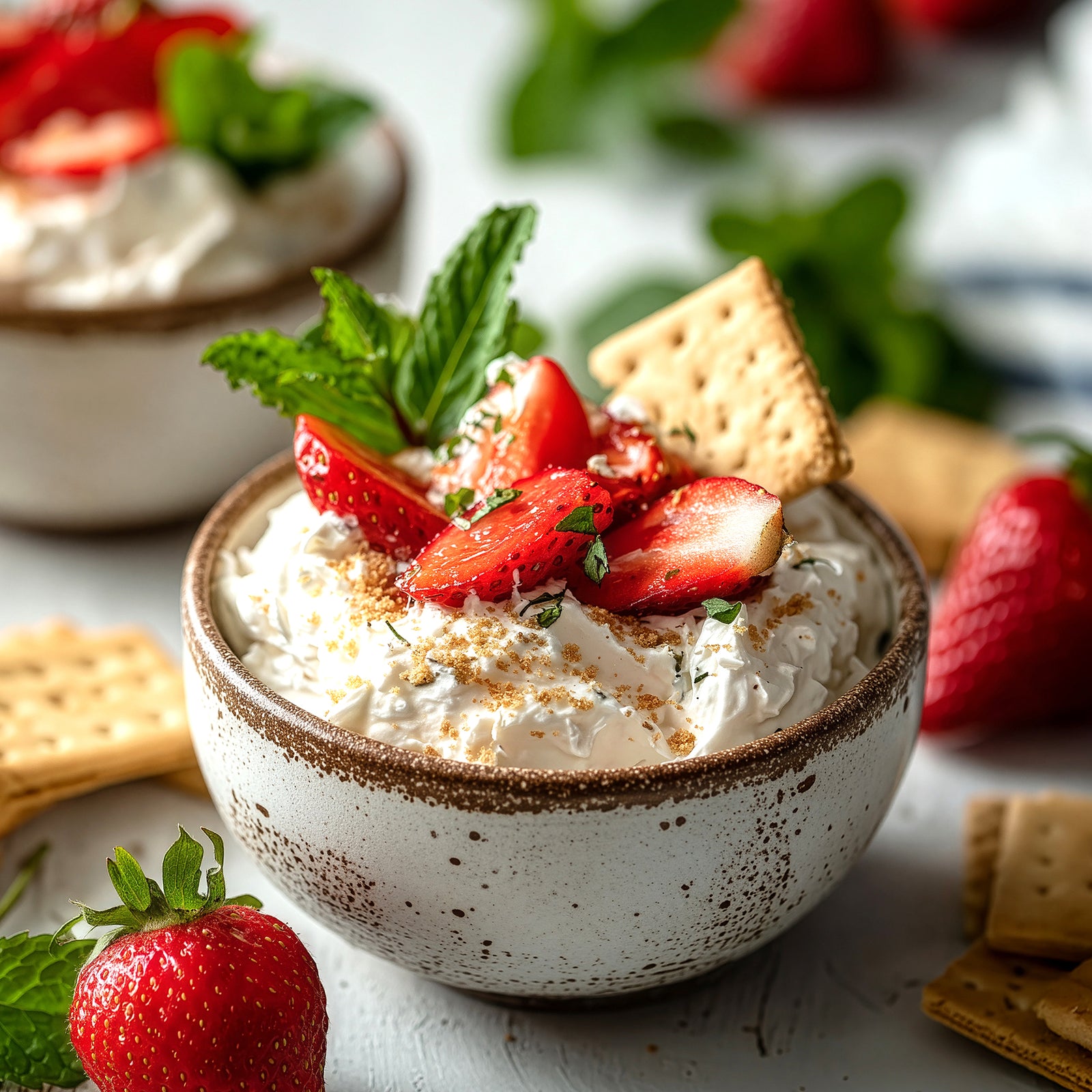 A package of Rada Quick Mix New York Cheesecake Sweet Dip in a 2.1 oz (60 g) bag.
