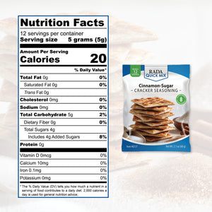 Cinnamon-Sugar Cracker Seasoning