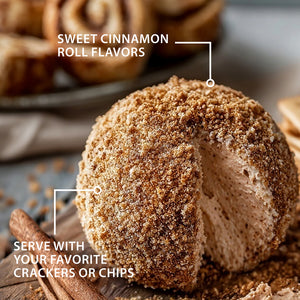 Cinnamon Roll Cheeseball
