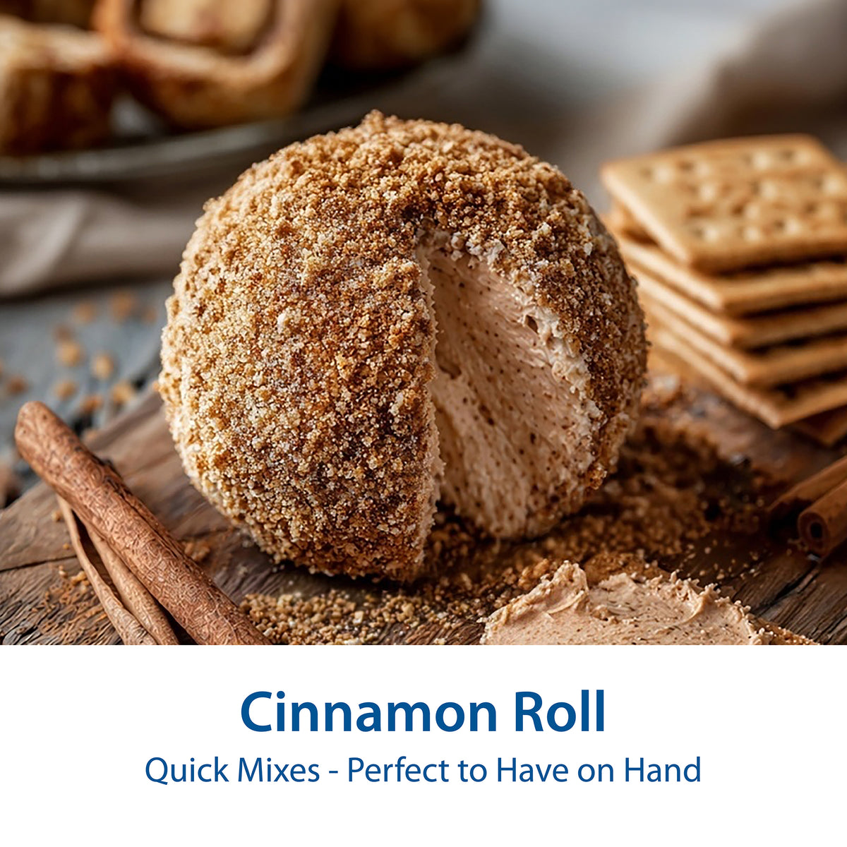 Cinnamon Roll Cheeseball
