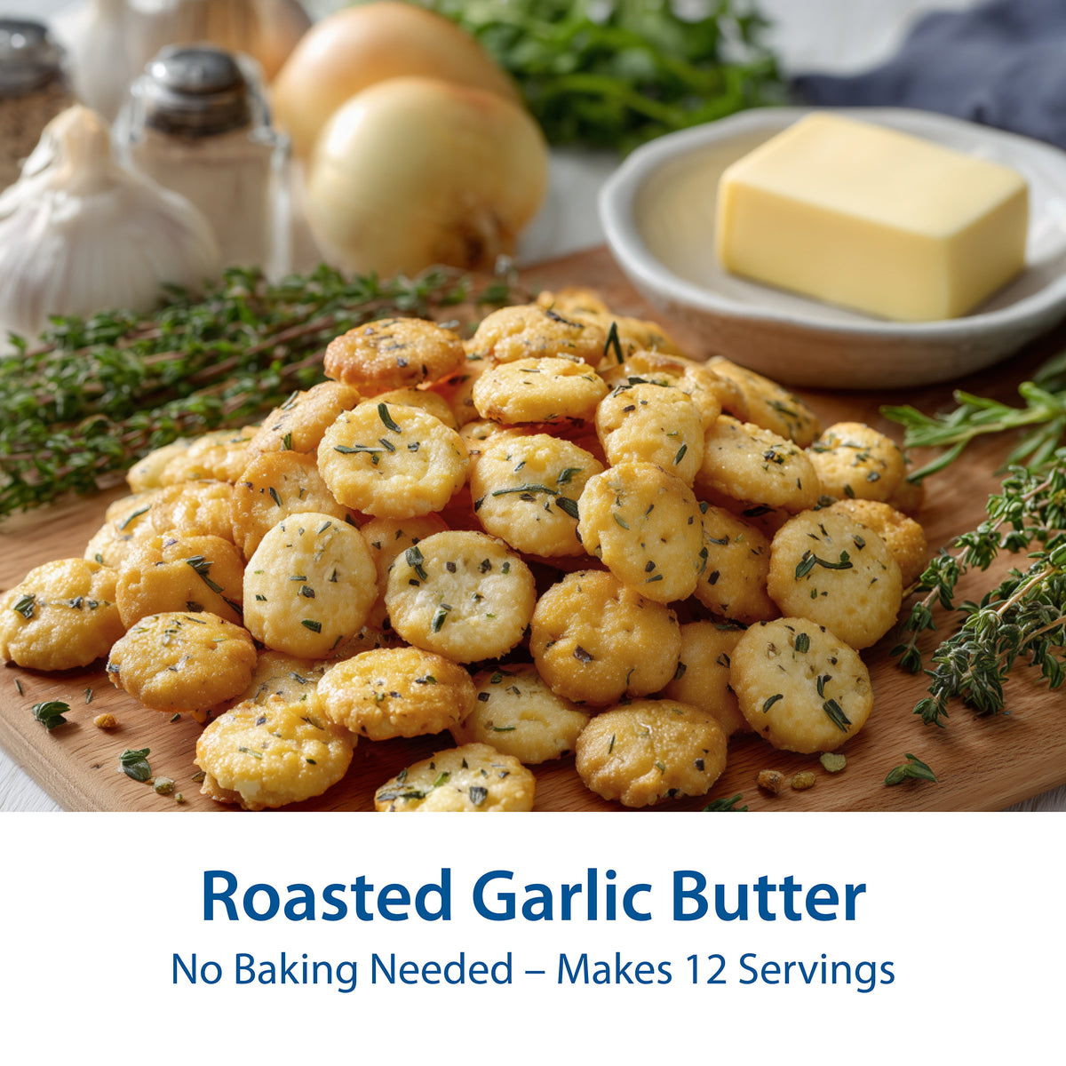 Roasted Garlic Butter Cracker Seasoning