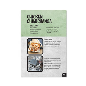 Chicken Chimichanga with what to do and what you'll need.