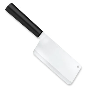 Black handle Chef's Dicer on a white background.