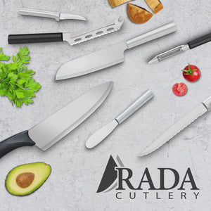 Rada Cutlery R135 Party Spreader with Aluminum Handle, Silver