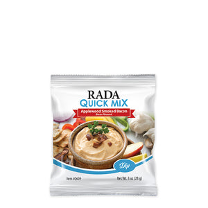 Rada Quick Mix Applewood Smoked Bacon Dip package. 