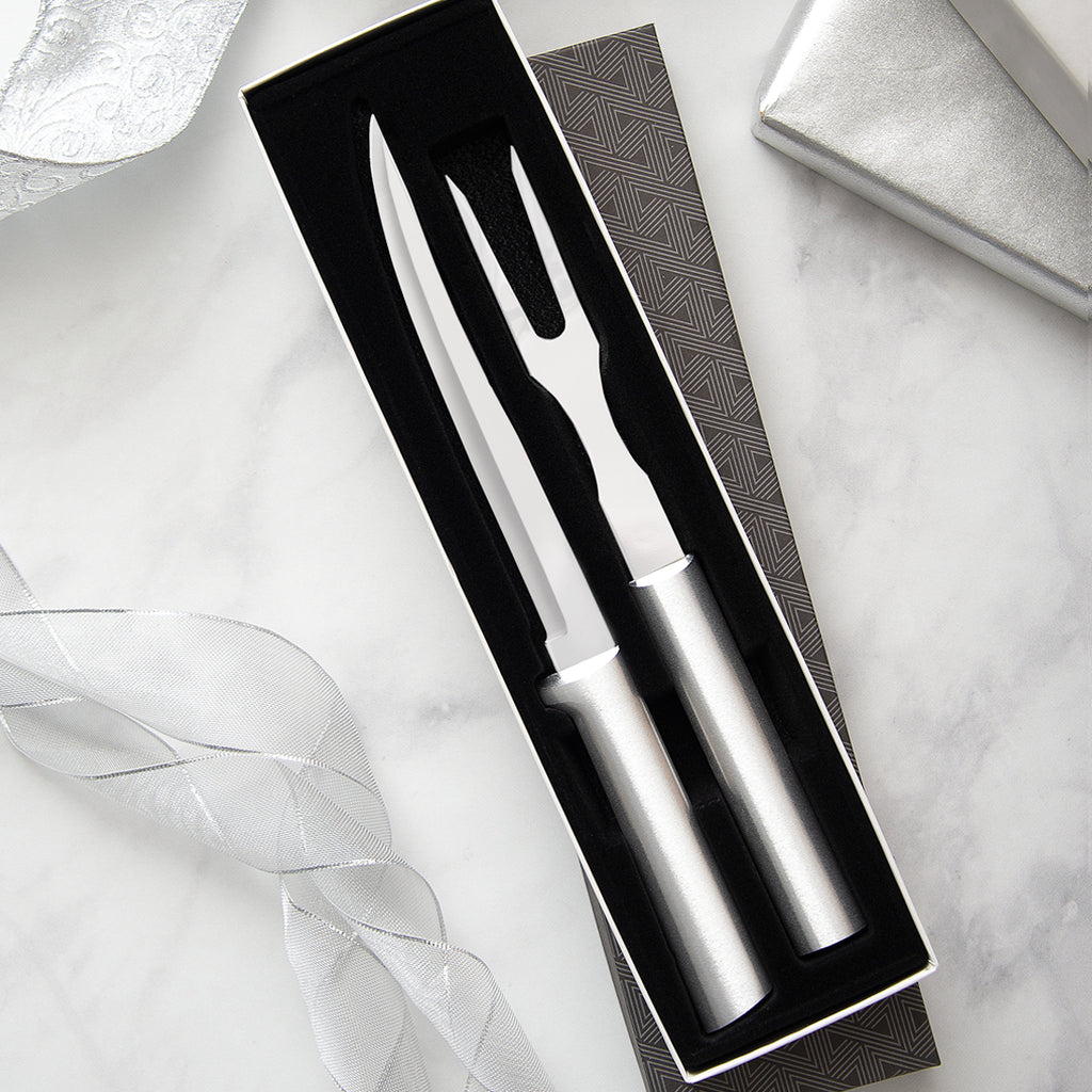 9 Carving Knife & Fork Set | Shadow Black Series | Dalstrong