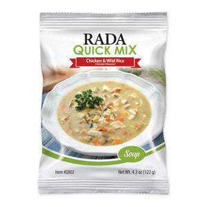 Rada Quick Mix Chicken & Wild Rice Soup Mix package