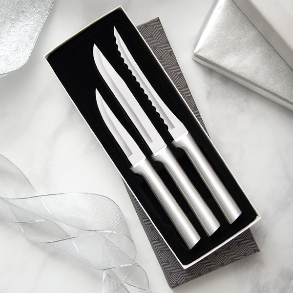  Rada Cutlery 15 Pc Gift Set Ultimate Collection, Piece, Silver:  Boxed Knife Sets: Home & Kitchen
