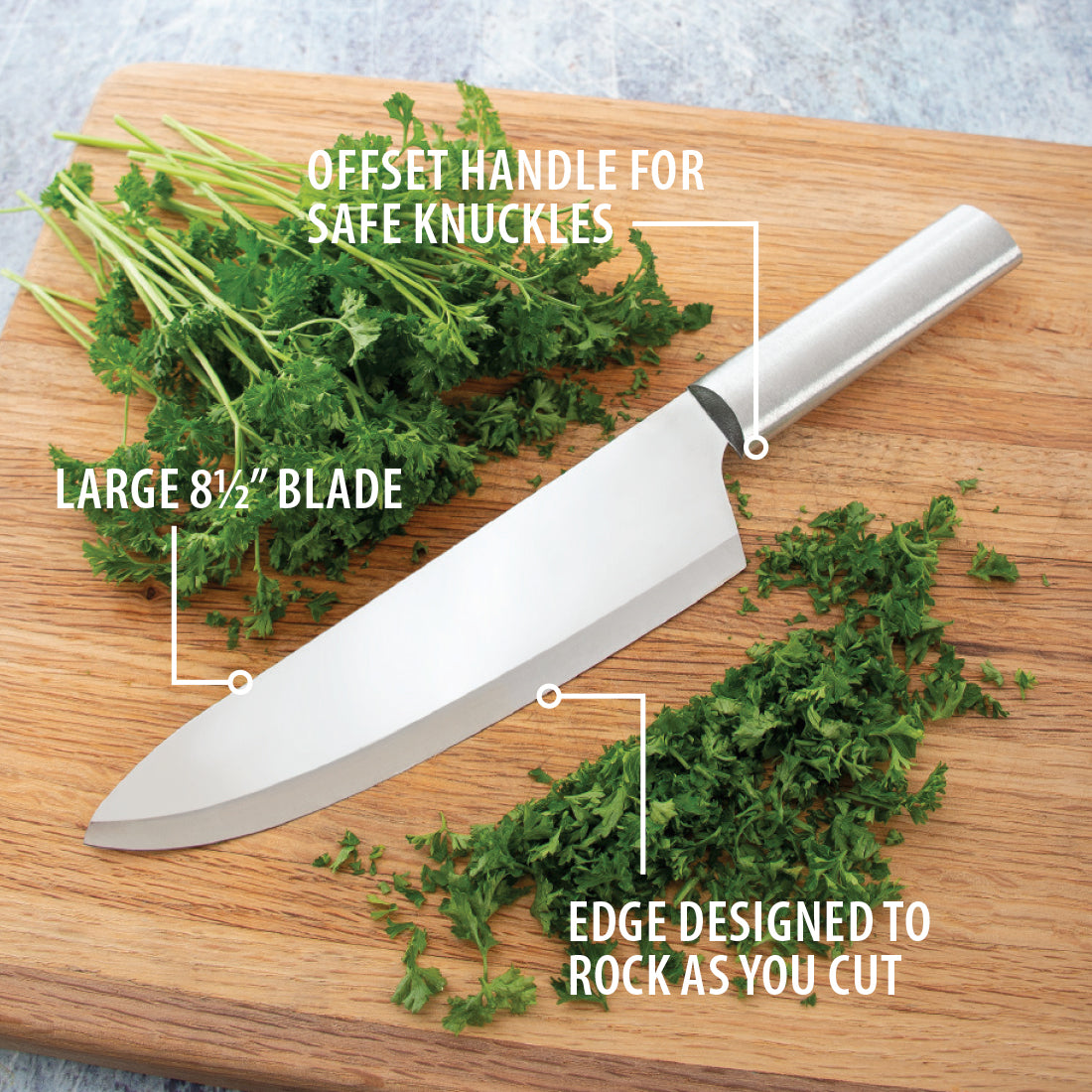 Kitchen Tool, ICEL 4-inch Serrated Paring Knife, Green 
