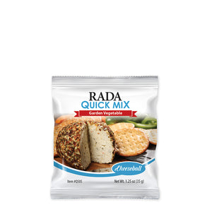 Rada Quick Mix Garden Vegetable Cheeseball package