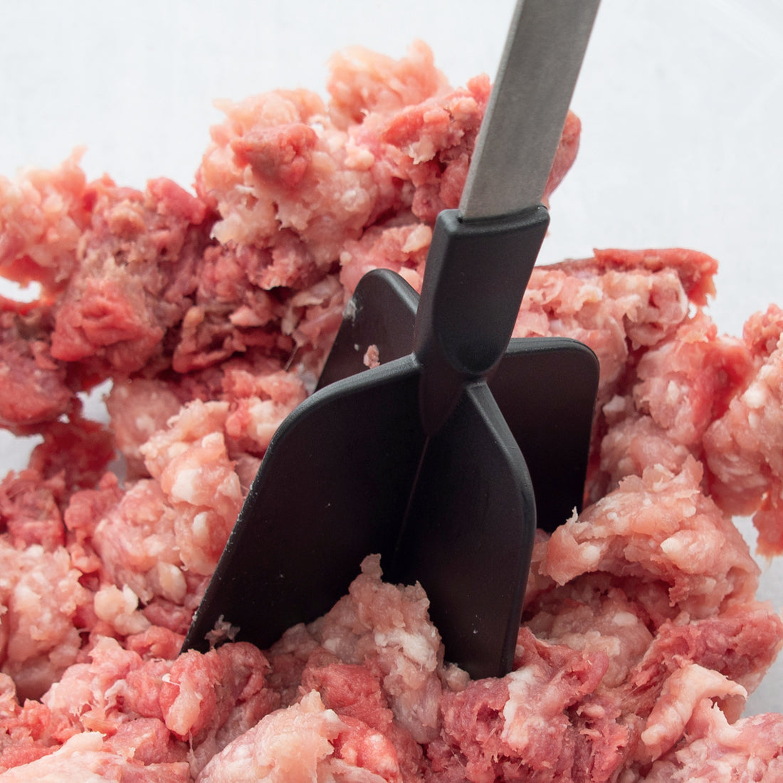 Ground Meat Masher, Heat Resistant Meat Chopper, Ground Beef Chopper, Non  Stick Mix Chop Mash Hand Tool, for Stirring and Chopping Hamburger Meat