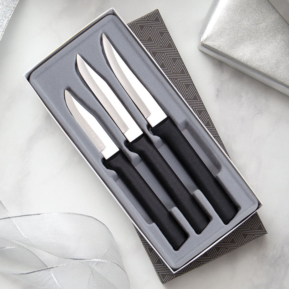 Kitchen Knife Set, 6-Piece Small Knife Set with Magnetic Strip, Super Sharp  Knives Set for Kitchen, High Carbon Stainless Steel Cutlery Knife Set for