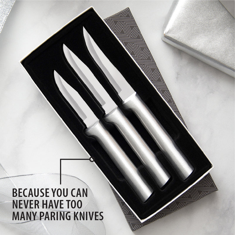 Paring Knives Galore Gift Set Three Paring Knife Set Rada Cutlery