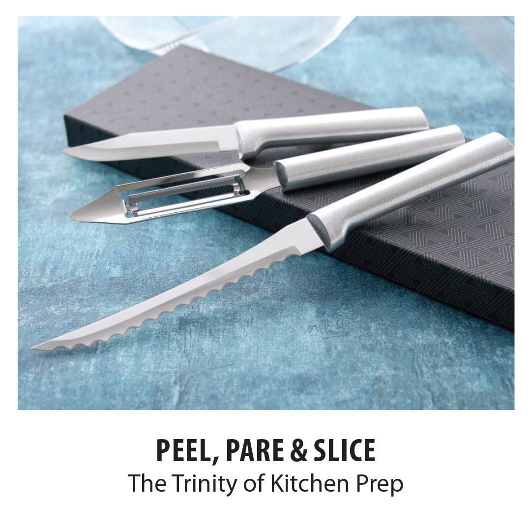 Rada Cutlery Kitchen Utensil Set – Stainless Steel Peel, Pare and Slice Gift