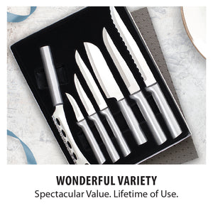 The Rada Cutlery Starter gift set. Wonderful variety. Spectacular value. Lifetime of use. 